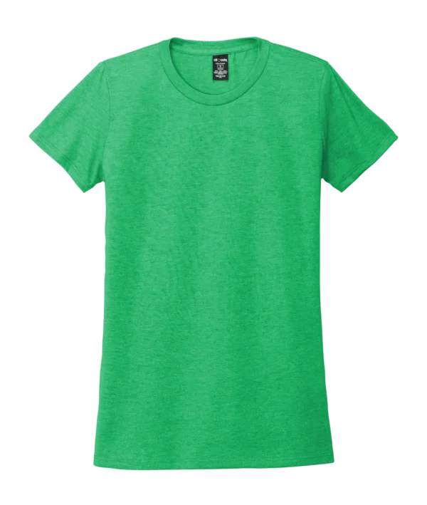 A green shirt is shown with no background.