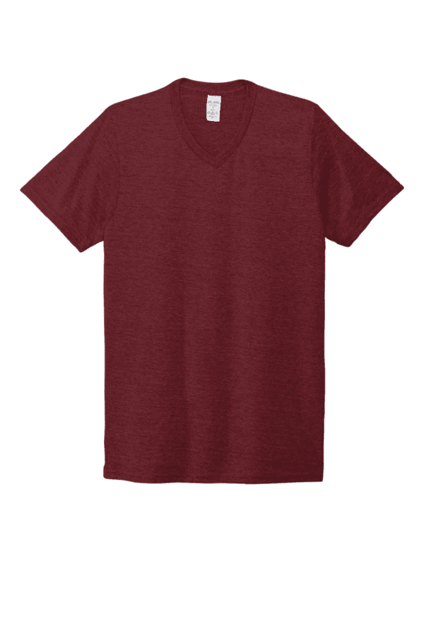 Allmade® Unisex Tri-Blend V-Neck Tee - Image 6