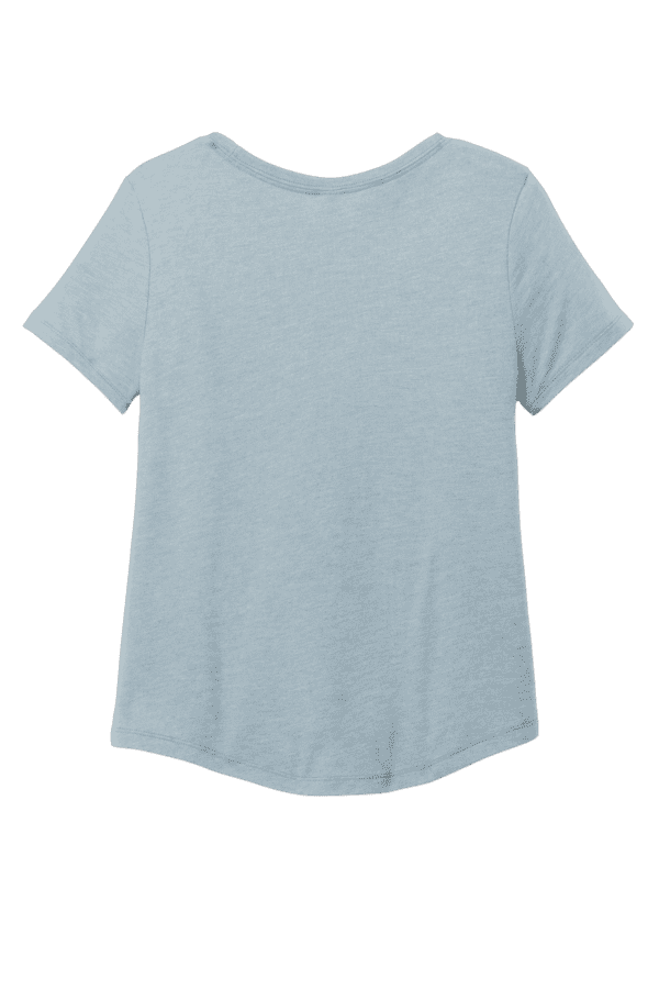 Allmade® Women's Relaxed Tri-Blend Scoop Neck Tee - Image 2