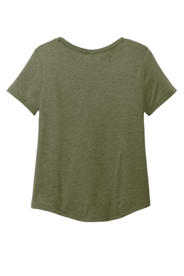 Allmade® Women's Relaxed Tri-Blend Scoop Neck Tee - Image 5