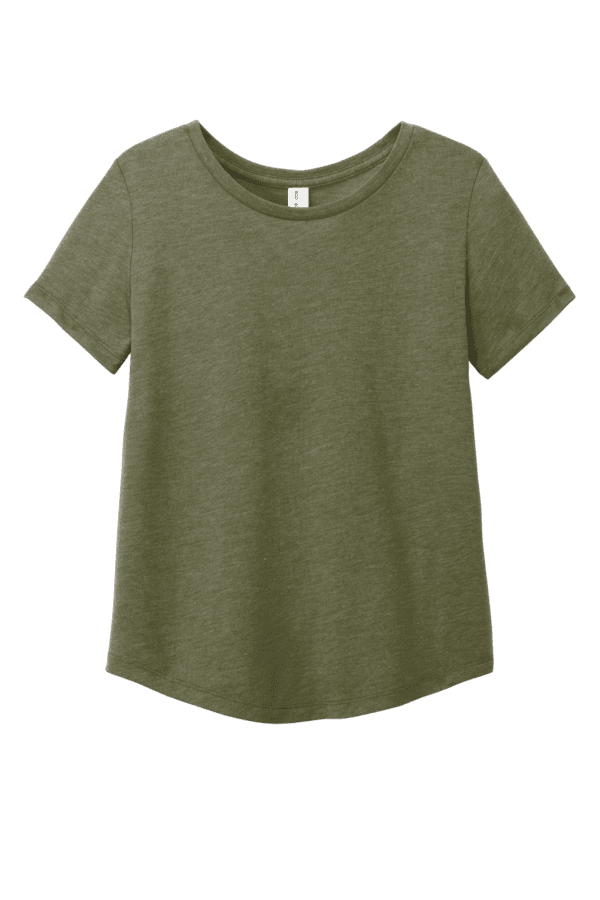 Allmade® Women's Relaxed Tri-Blend Scoop Neck Tee - Image 6