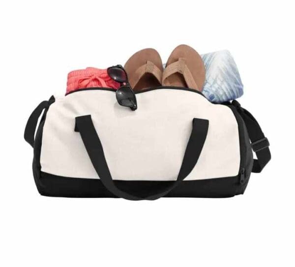 Port Authority ® Cotton Barrel Duffel - Image 10