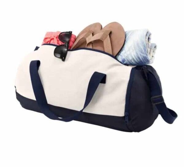 Port Authority ® Cotton Barrel Duffel - Image 3