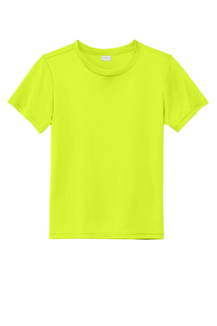 A neon yellow shirt is shown here.