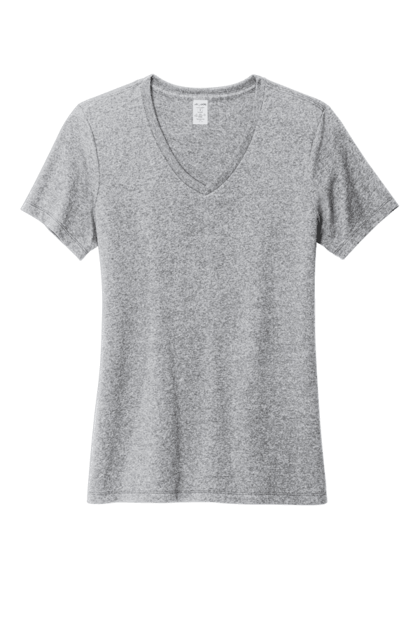 Allmade® Women's Recycled Blend V-Neck Tee - Image 4