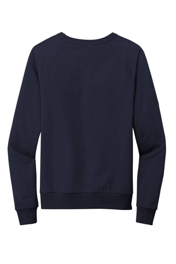 Navy blue long-sleeve sweatshirt