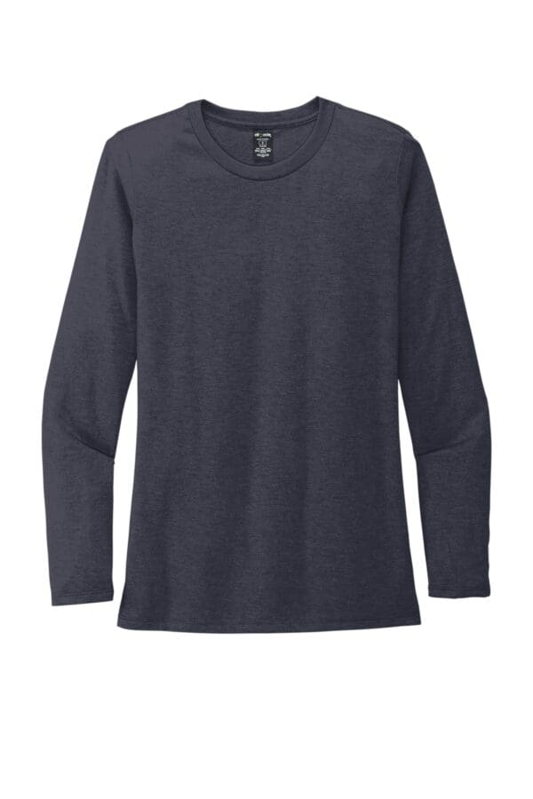 Navy blue long sleeve t-shirt.