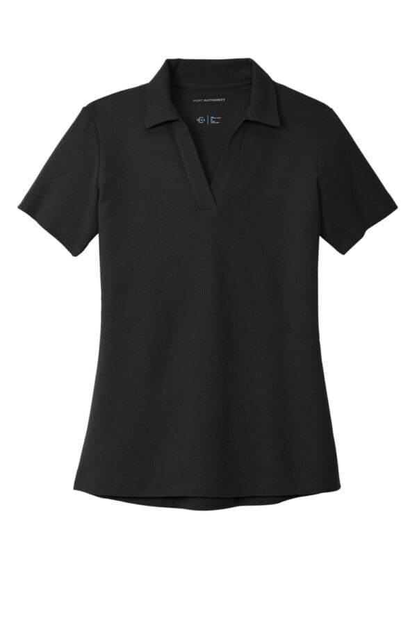 Port Authority® Ladies C-FREE™ Cotton Blend Pique Polo - Image 6