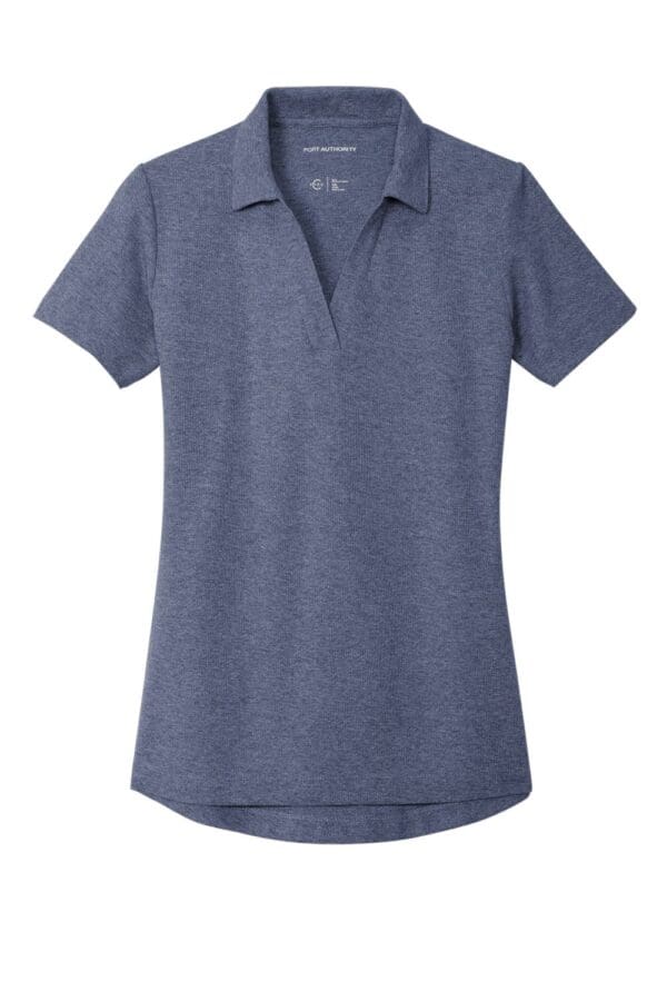 Port Authority® Ladies C-FREE™ Cotton Blend Pique Polo - Image 4